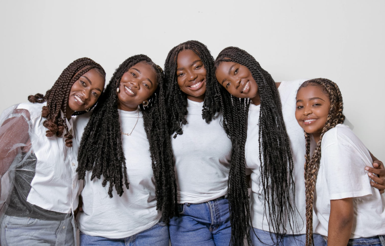 Young women in the Tabara mentorship program