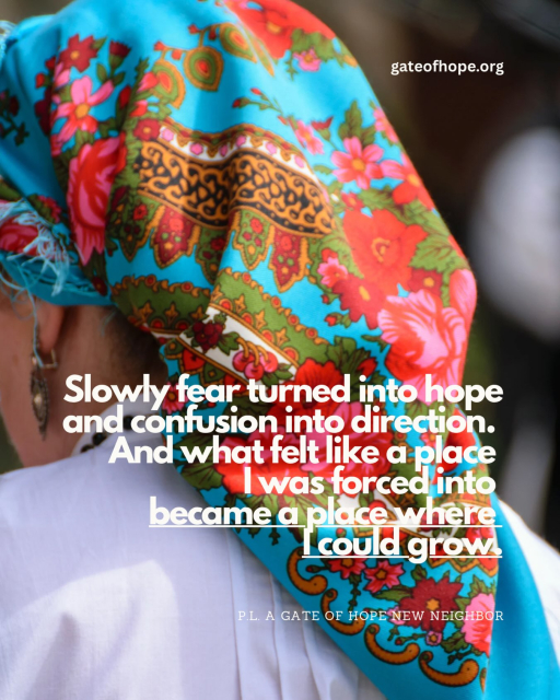 “Slowly fear turned into hope and confusion into direction. And what felt like a place I was forced into became a place where I could grow.”
— P. L., a Gate of Hope new neighbor

Belonging is rarely a single moment. It’s the slow turn from fear to hope, from lost to rooted, built over time by people who keep showing up. Your support is what makes that steady work possible.

One hundred monthly hearts keeps that door open. Be one of the hundred.

Become a monthly heart → gateofhope.org/hearts

#GateOfHope #HeartsOfHope #NewNeighbors #Louisville