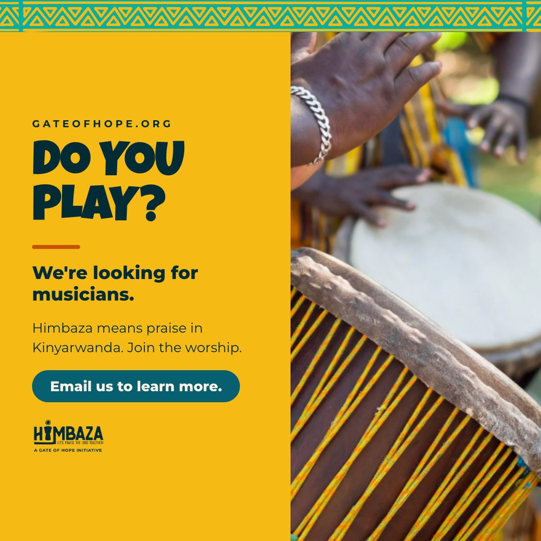 We're looking for musicians. The Himbaza Initiative brings children and families into the full life of worship through song, storytelling, and praise rooted in East African faith tradition. "Himbaza" means praise in Kinyarwanda. That's the heartbeat of everything we do. If you play an instrument, lead worship, or carry a love for intergenerational music ministry, we'd love to hear from you. This is a chance to use your gift where it matters. Email office@gateofhope.org to learn more. https://gateofhope.org/programs/kentucky/himbaza/ #Himbaza #GateOfHope #LouisvilleWorship #MusicMinistry #Louisville